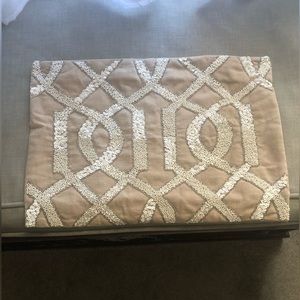 Pier 1 sequined pillowcase💕